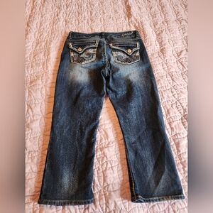 Hydraulics Embroidered Capris